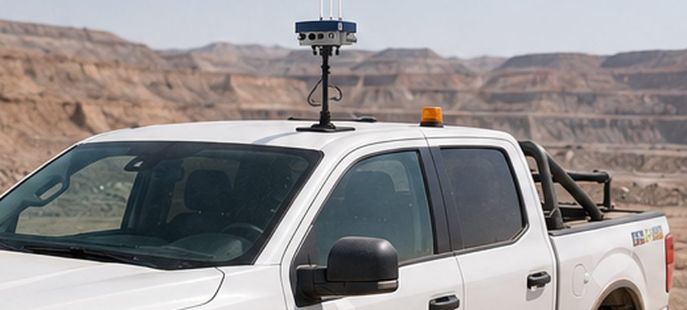 MCM OFA probe mounted on a service vehicle